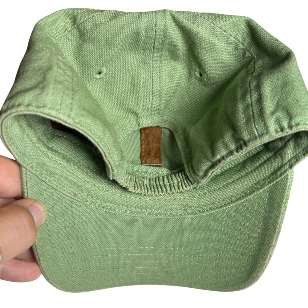 Carhartt Kids Cotton Canvas Baseball Cap Hat Adjustable OS Sage Green